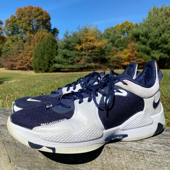 Nike PG 5 TB College Navy - Size 14 - Picture 1 of 8
